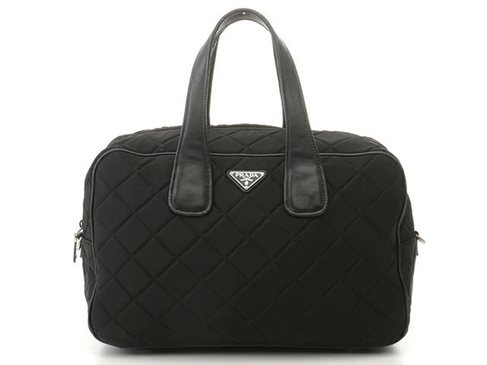 Prada bag Boston quilted black